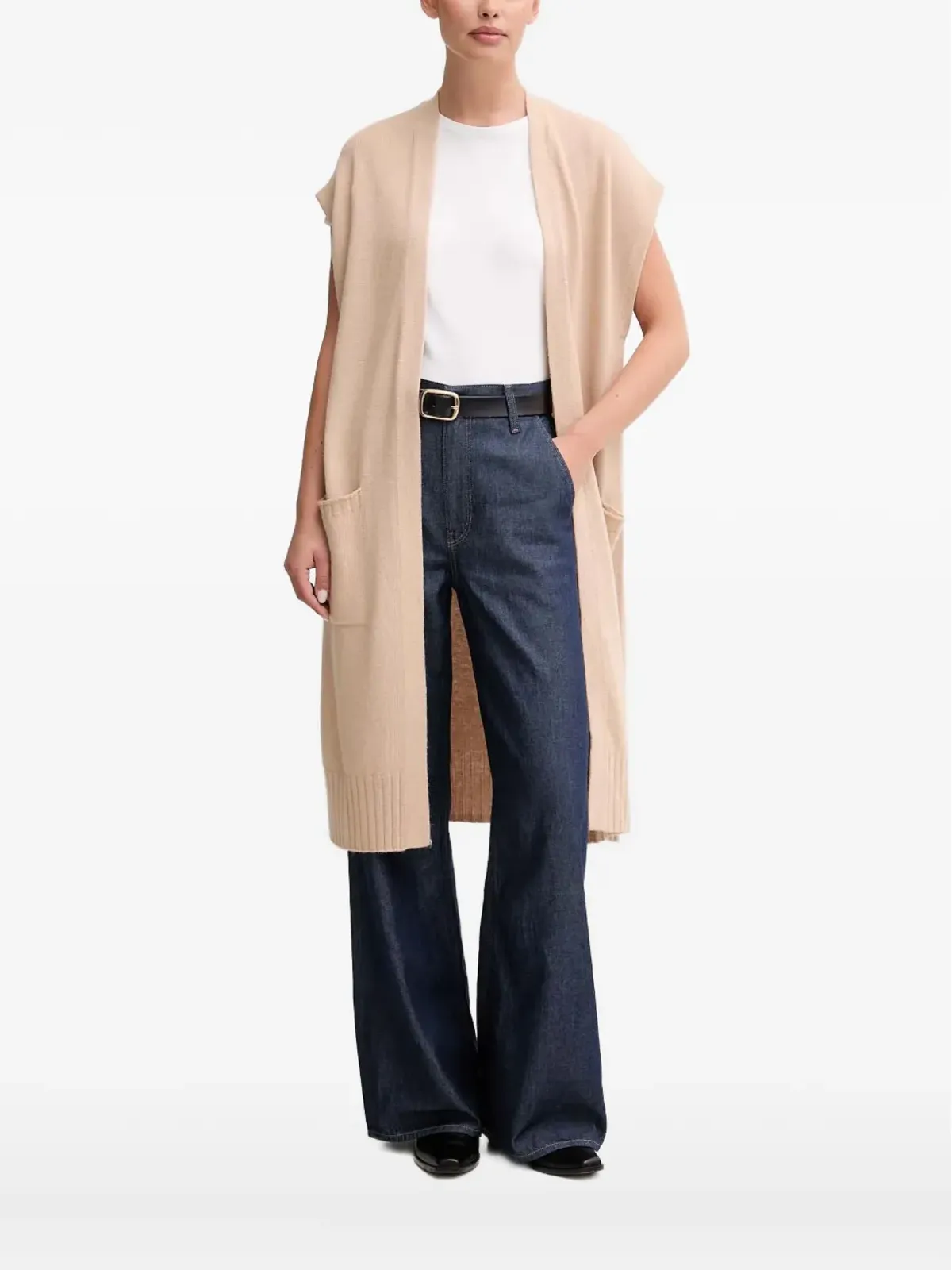 Benetton オープンフロント カーデコート - 画像1