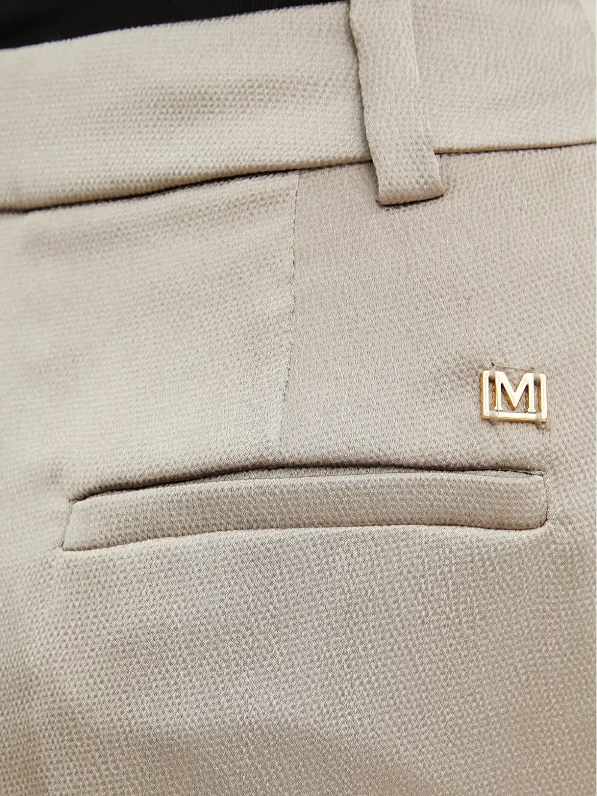 MARCIANO by GUESS panel-detail trousers - Neutrals - 画像4