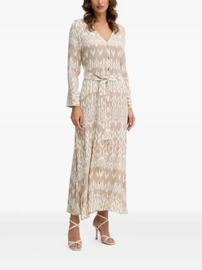 MARCIANO by GUESS MARCIANO by GUESS ボタン留めベルト付きマキシドレスの商品画像