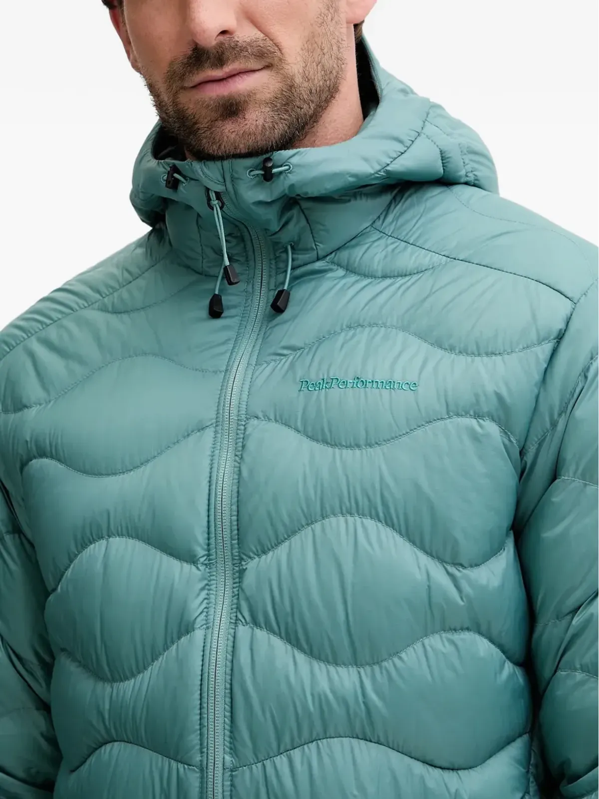 Peak Performance ヘリウム キルテッド フード付き ジャケット - 画像4