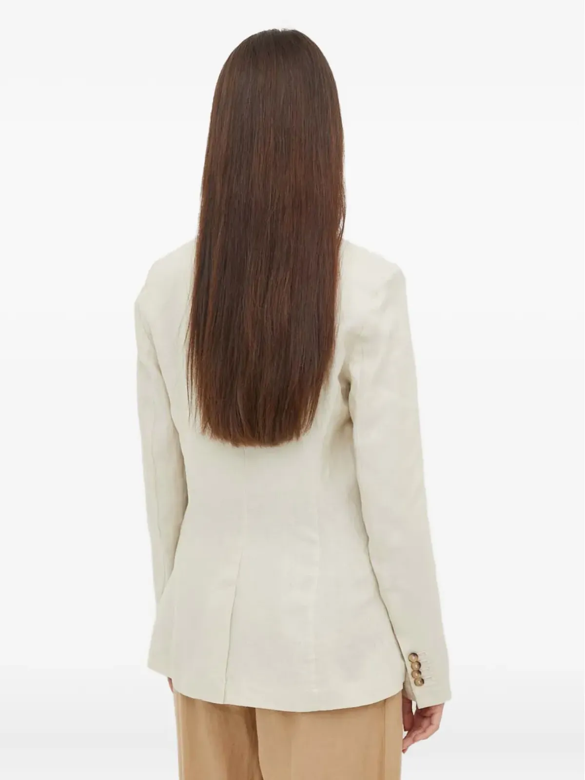 Benetton リネンブレザー - 画像3