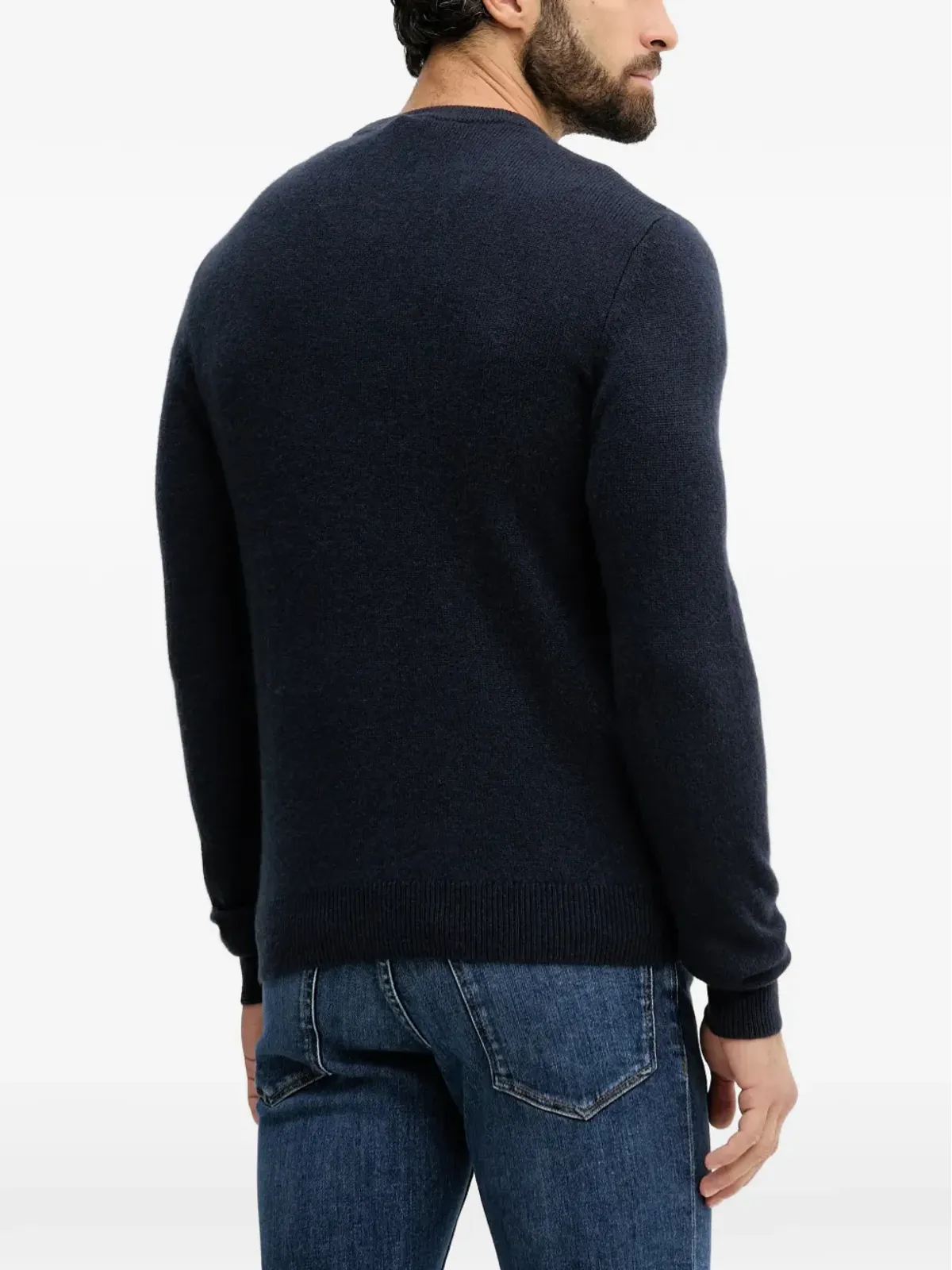 Trussardi クルーネック カシミアセーター - 画像3