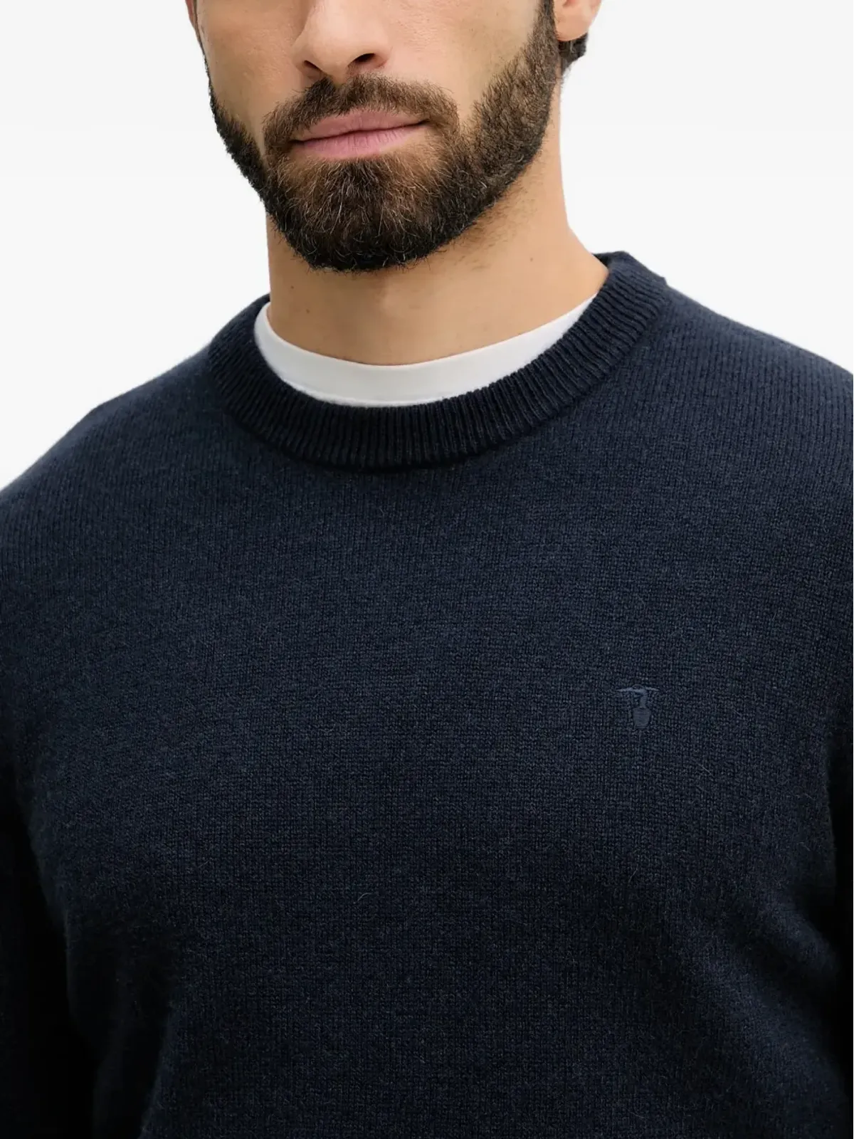 Trussardi クルーネック カシミアセーター - 画像4