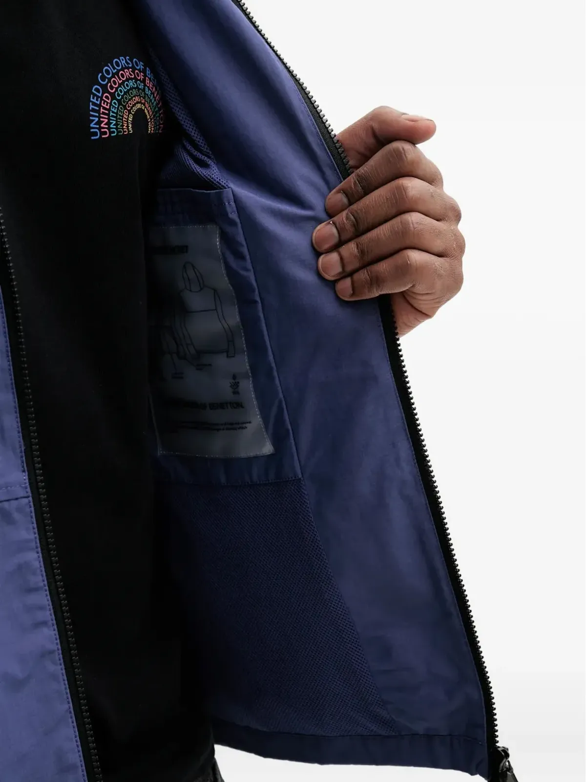 Benetton フード付きジャケット - 画像4
