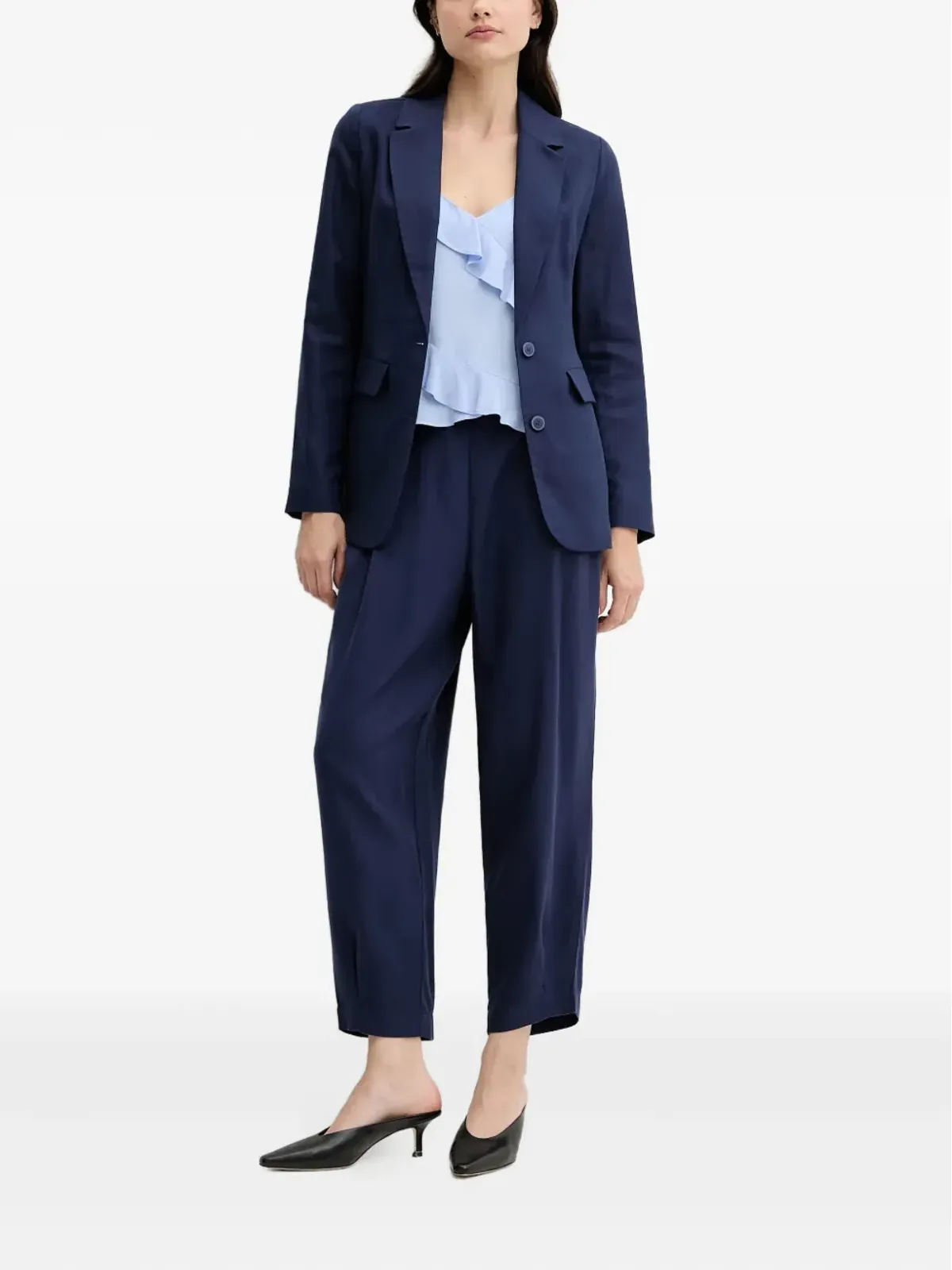 Benetton ボタン留めブレザー - 画像2