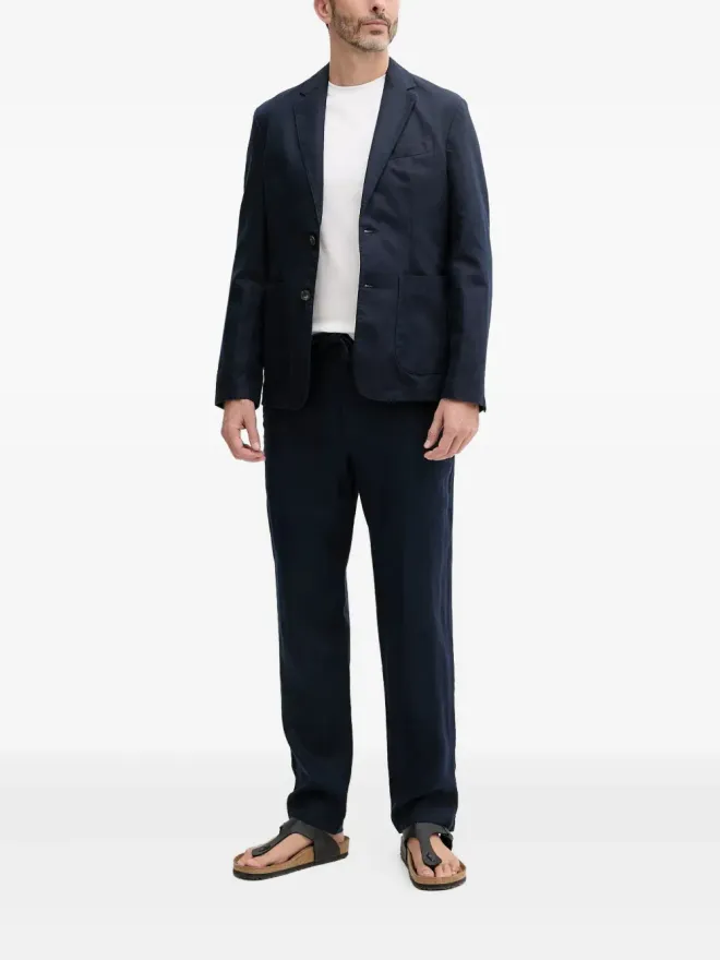 Benetton Benetton ボタン留めポケット付きスーツジャケットの商品画像