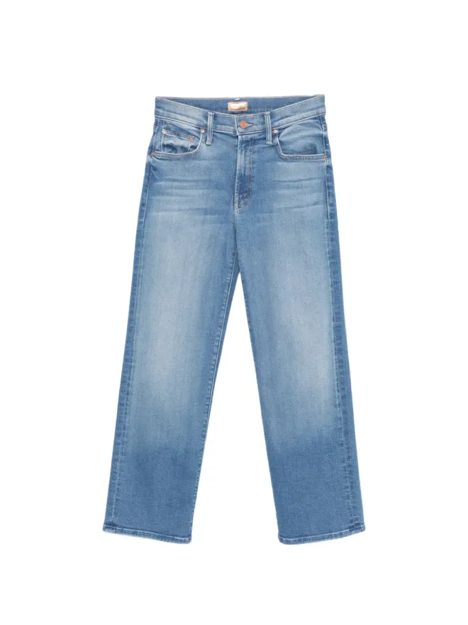 MOTHER MOTHER ミッドライズ Rambler ジップ アンクル ジーンズ - ブルーの商品画像
