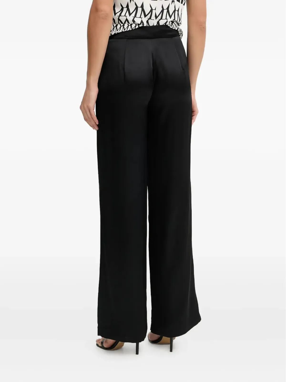 MARCIANO by GUESS Whitneyベルト付きパンツ ブラック - 画像3