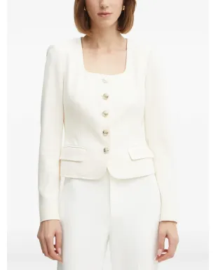 MARCIANO by GUESS ボタン付きスクエアネック ブラウス - サムネイル1