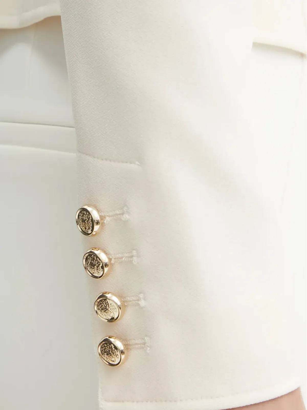 MARCIANO by GUESS ボタン付きスクエアネック ブラウス - 画像5