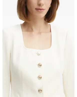 MARCIANO by GUESS ボタン付きスクエアネック ブラウス - サムネイル4