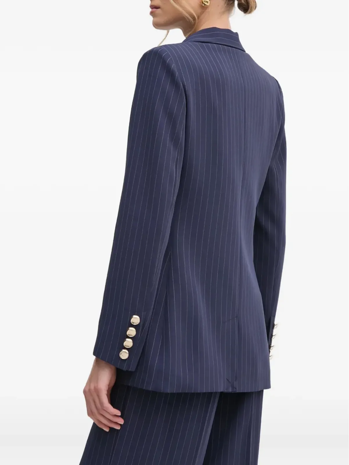 MARCIANO by GUESS ピンストライプ ダブルブレスト ブレザー - 画像3