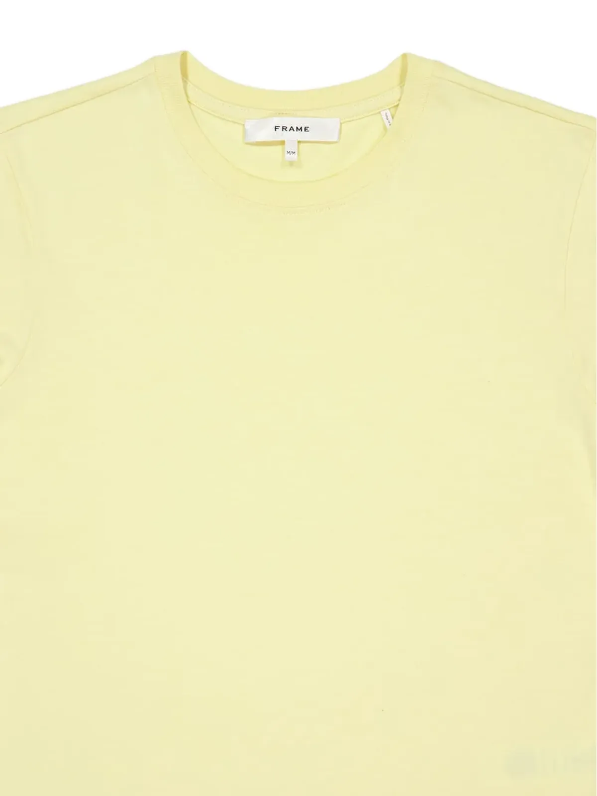FRAME クルーネック Tシャツ - イエロー - 画像3