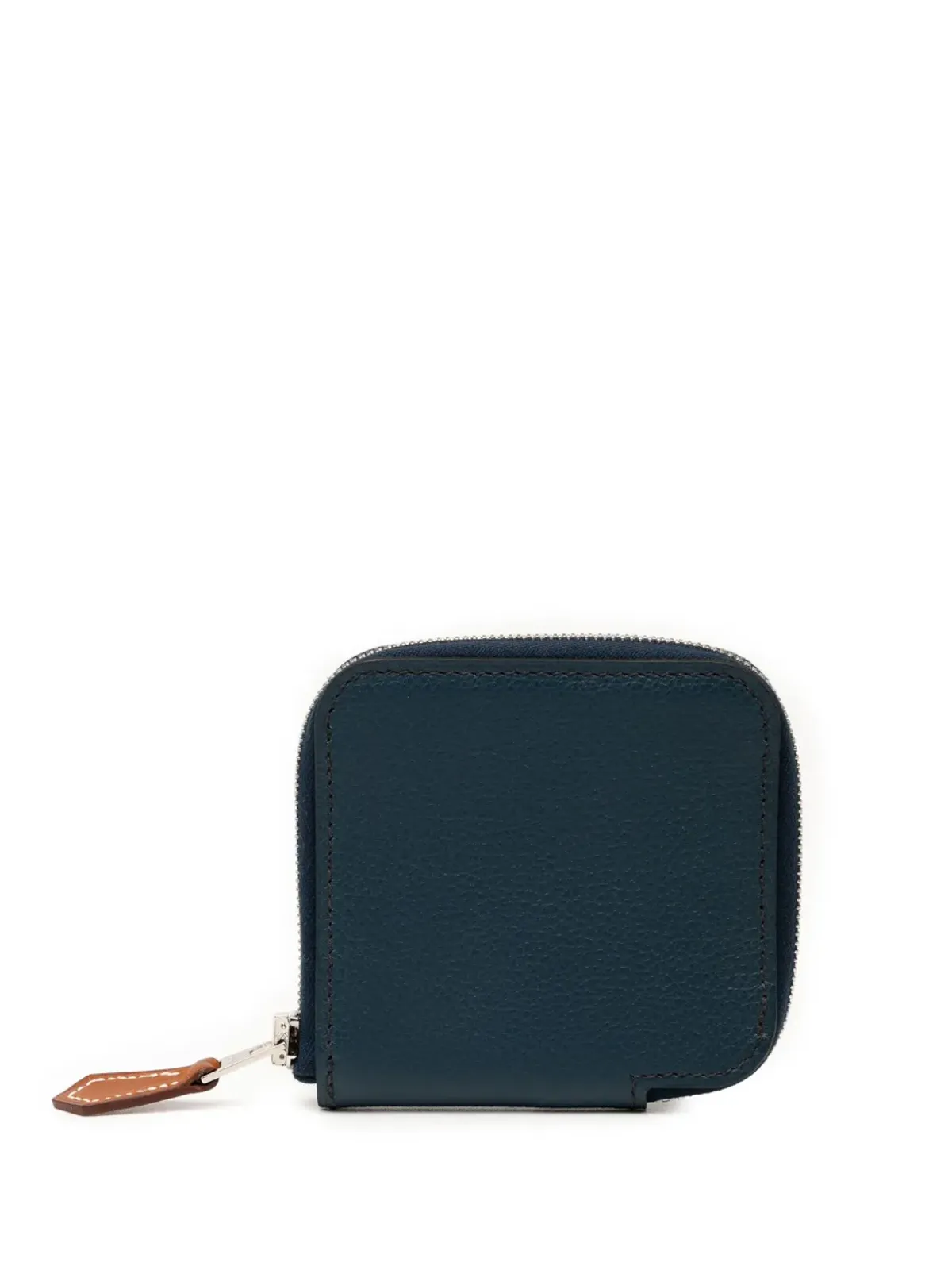 Hermès ビンテージ 2024 エバーカラー・シルク コンパクトコインポーチ - ブルー - 画像1
