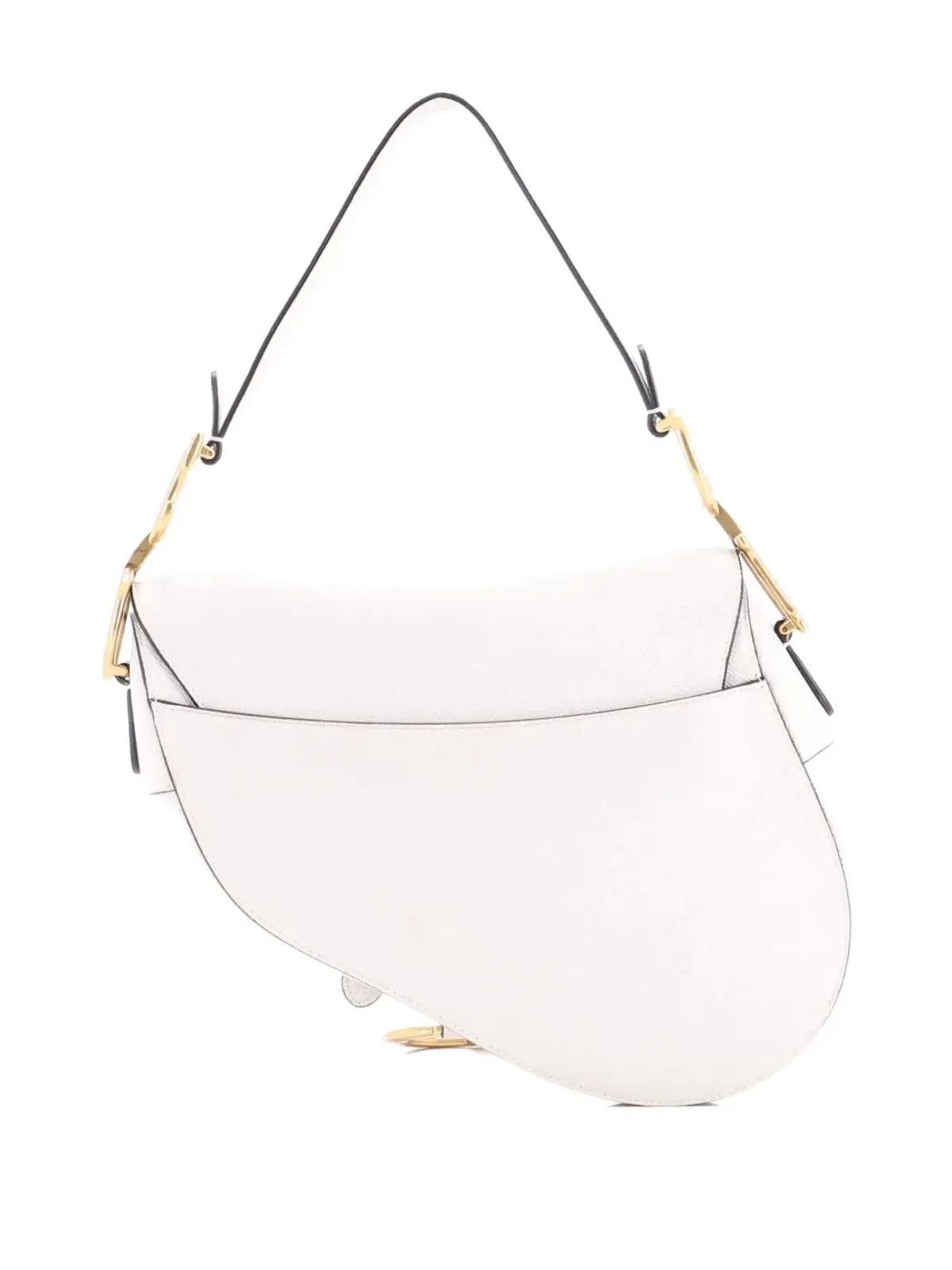 Christian Dior サドルハンドバッグ レザー ミディアムショルダーバッグ - ニュートラルカラー - 画像2