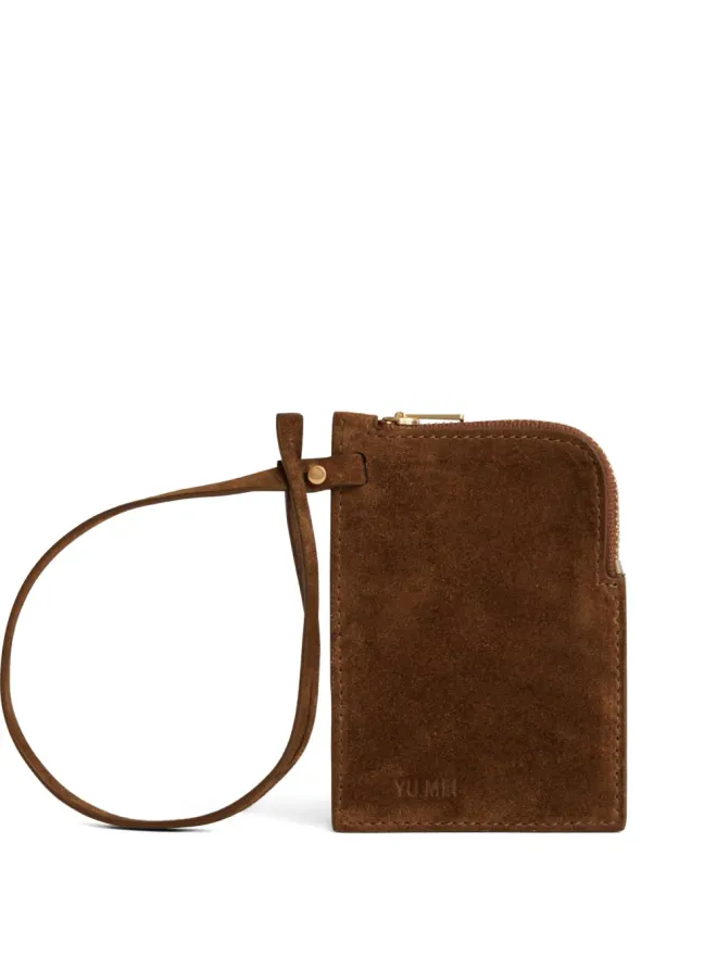 Yu Mei Yu Mei Greta zip clutch bag - Brownの商品画像