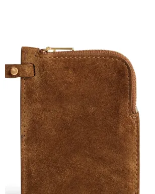 Yu Mei Greta zip clutch bag - Brown - サムネイル5