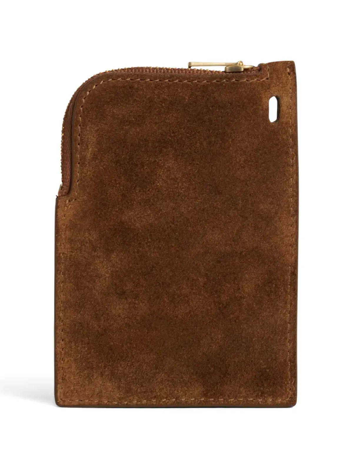 Yu Mei Greta zip clutch bag - Brown - 画像2
