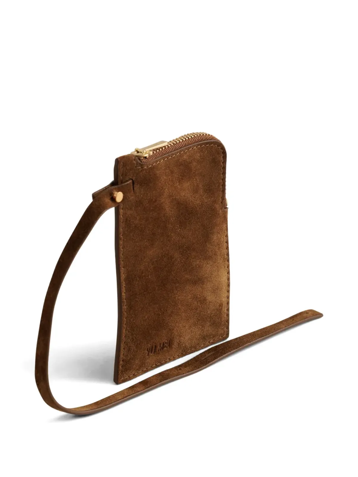 Yu Mei Greta zip clutch bag - Brown - 画像3