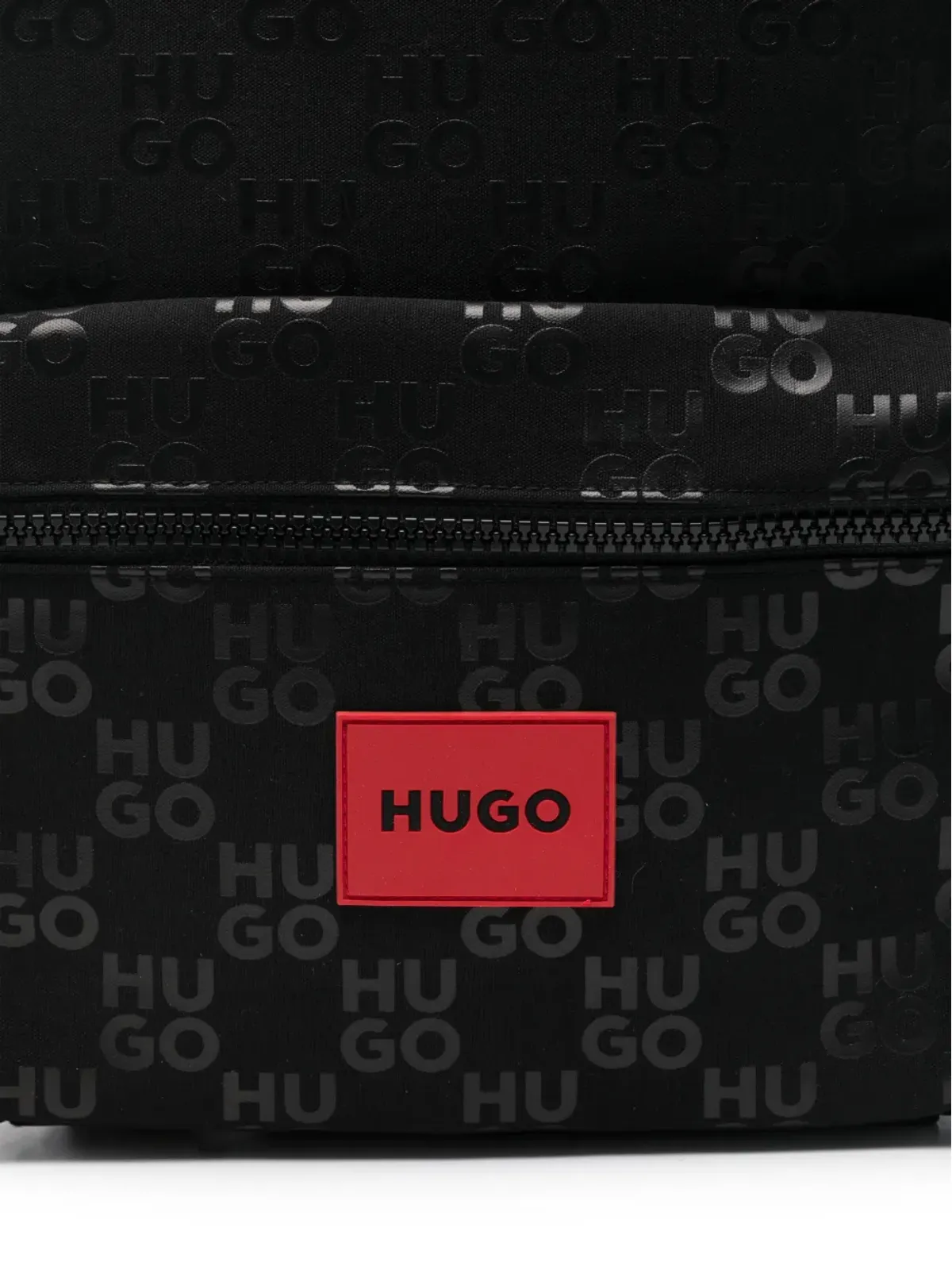 HUGO KIDS ロゴプリント バックパック - 画像3