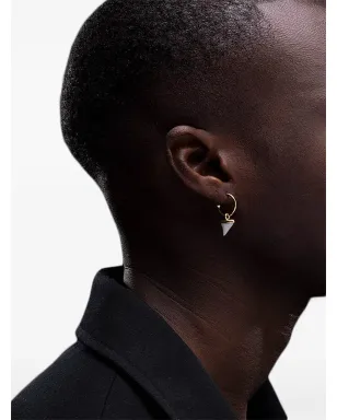 Andres Gallardo スパイクペンダント フープピアス（ゴールド） - サムネイル2