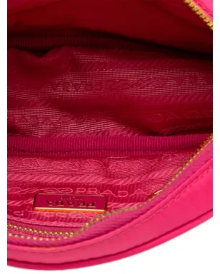 Prada ビンテージ 2000-2013年 テスツート ポーチ ピンク - サムネイル4