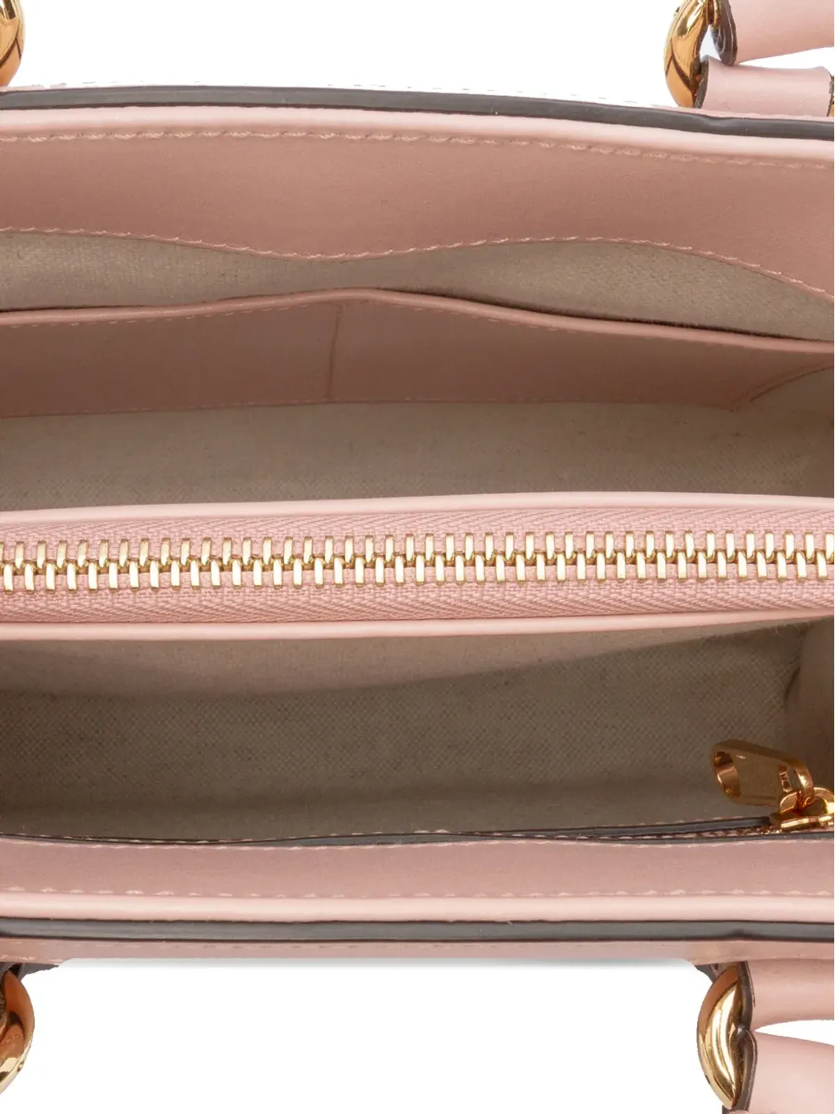 Gucci ビンテージ ミニGG マテラセ レザー トップハンドルバッグ（サッチェル） - ピンク - 画像5