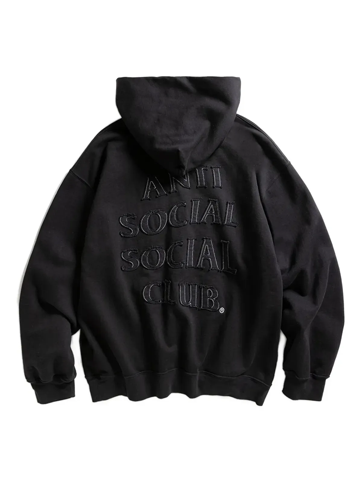 Anti Social Social Club ロゴ刺繍パーカー - 画像2