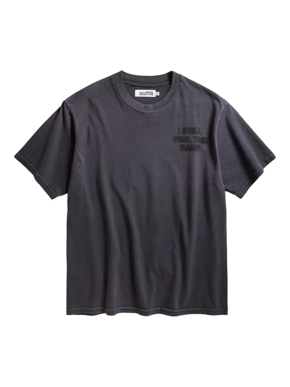 Anti Social Social Club ロゴプリント Tシャツ - グレー - 画像1