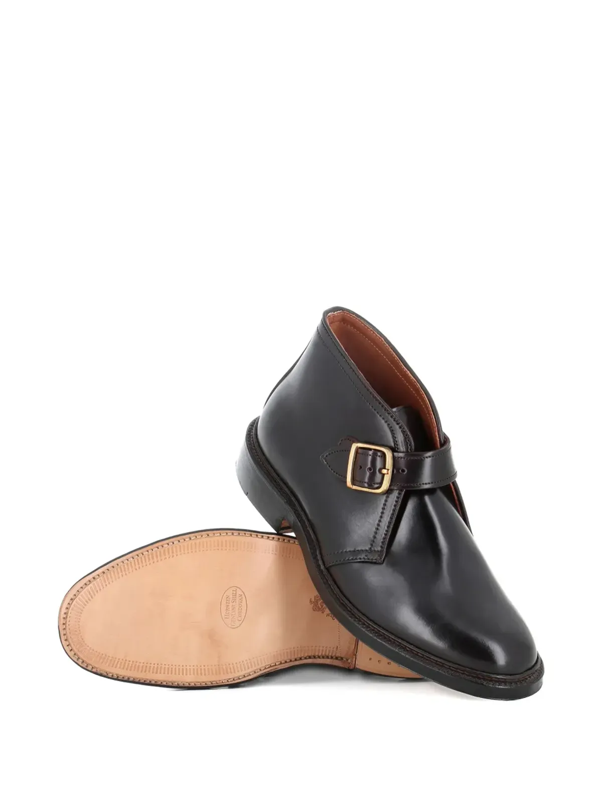 Alden バックルディテール ブーツ - 画像4