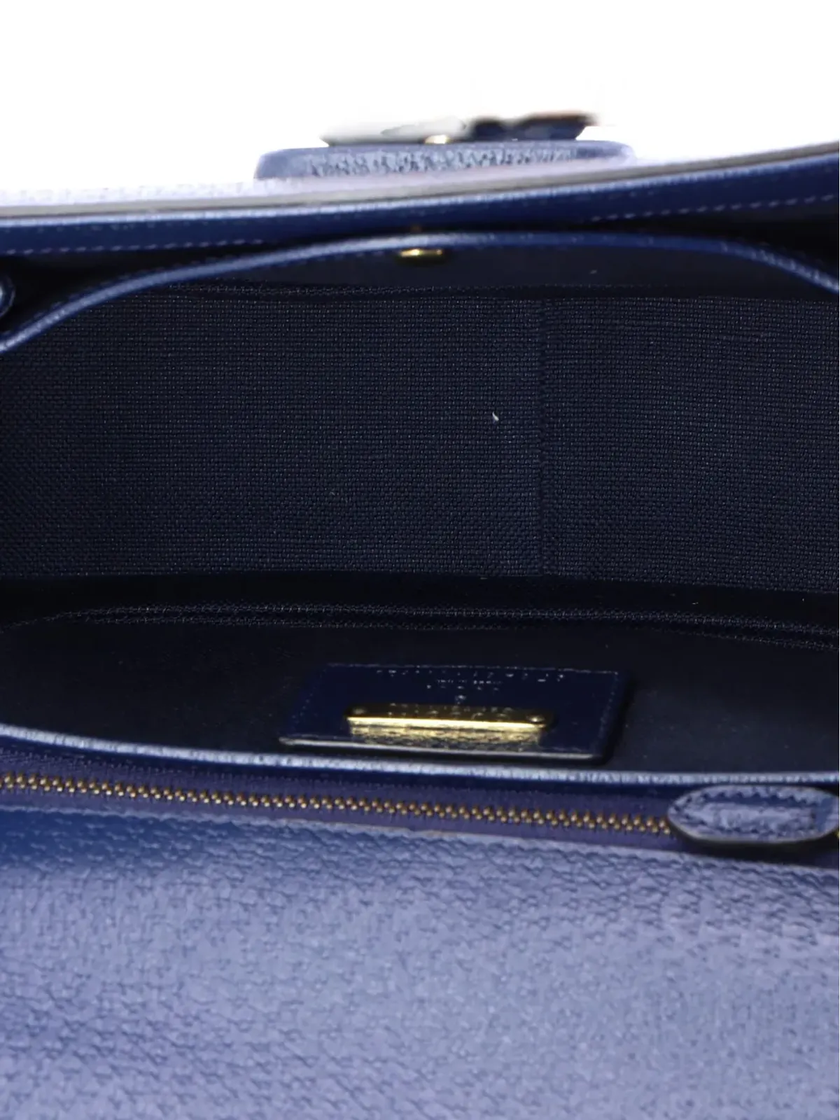 Gucci ビンテージ Bamboo 1947 トップハンドルバッグ カレイドスコーププリント GG コーテッドキャンバス ミディアム クロスボディバッグ - ブルー - 画像5