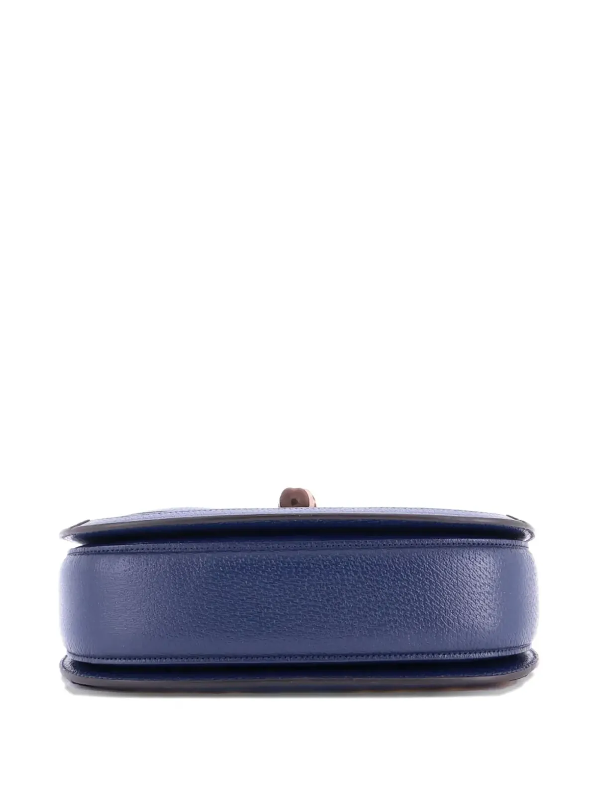 Gucci ビンテージ Bamboo 1947 トップハンドルバッグ カレイドスコーププリント GG コーテッドキャンバス ミディアム クロスボディバッグ - ブルー - 画像4