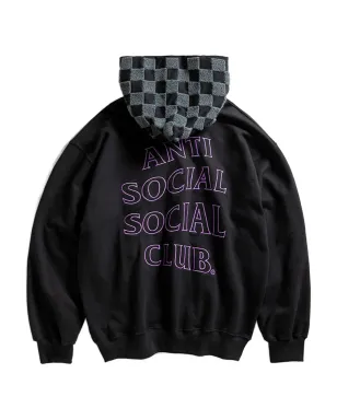 Anti Social Social Club チェニールチェック柄フーディ - サムネイル2