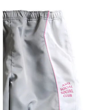 Anti Social Social Club ロゴプリント トラックパンツ - グレー - サムネイル2