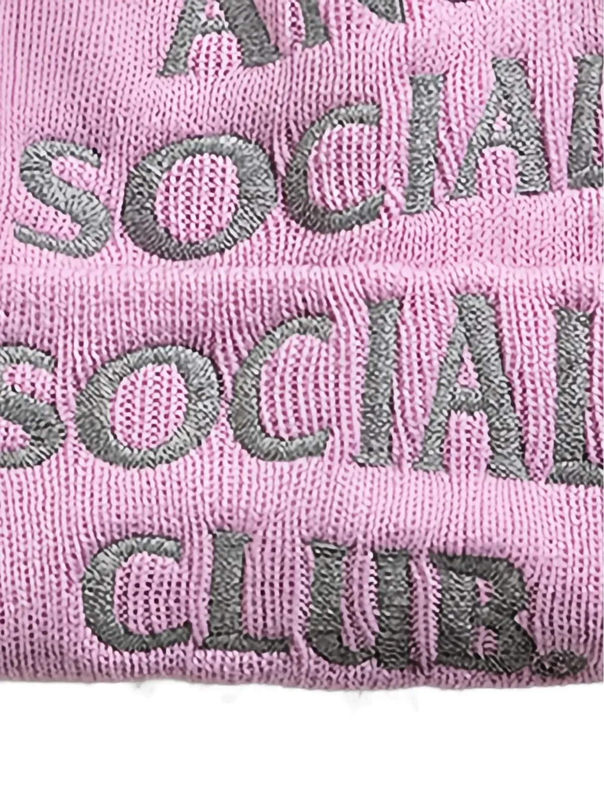 Anti Social Social Club ロゴ刺繍ビーニー - 画像2