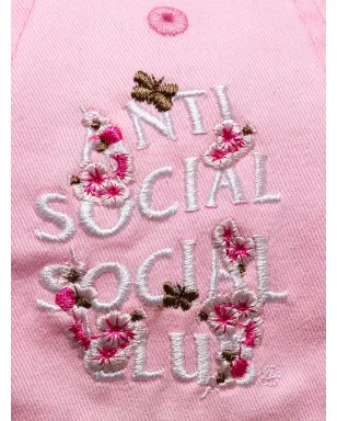 Anti Social Social Club ロゴ刺繍キャップ - サムネイル2