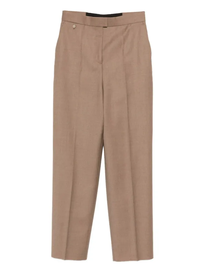 Agnona Agnona ボタンポケット付き テーラードパンツの商品画像