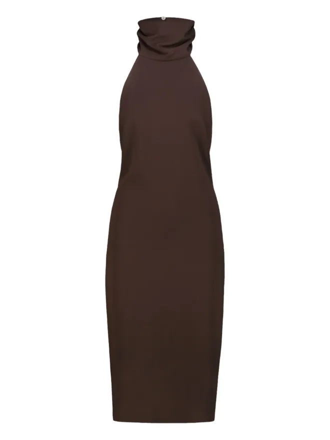 DRHOPE DRHOPE ハルターネックバックレスドレスの商品画像