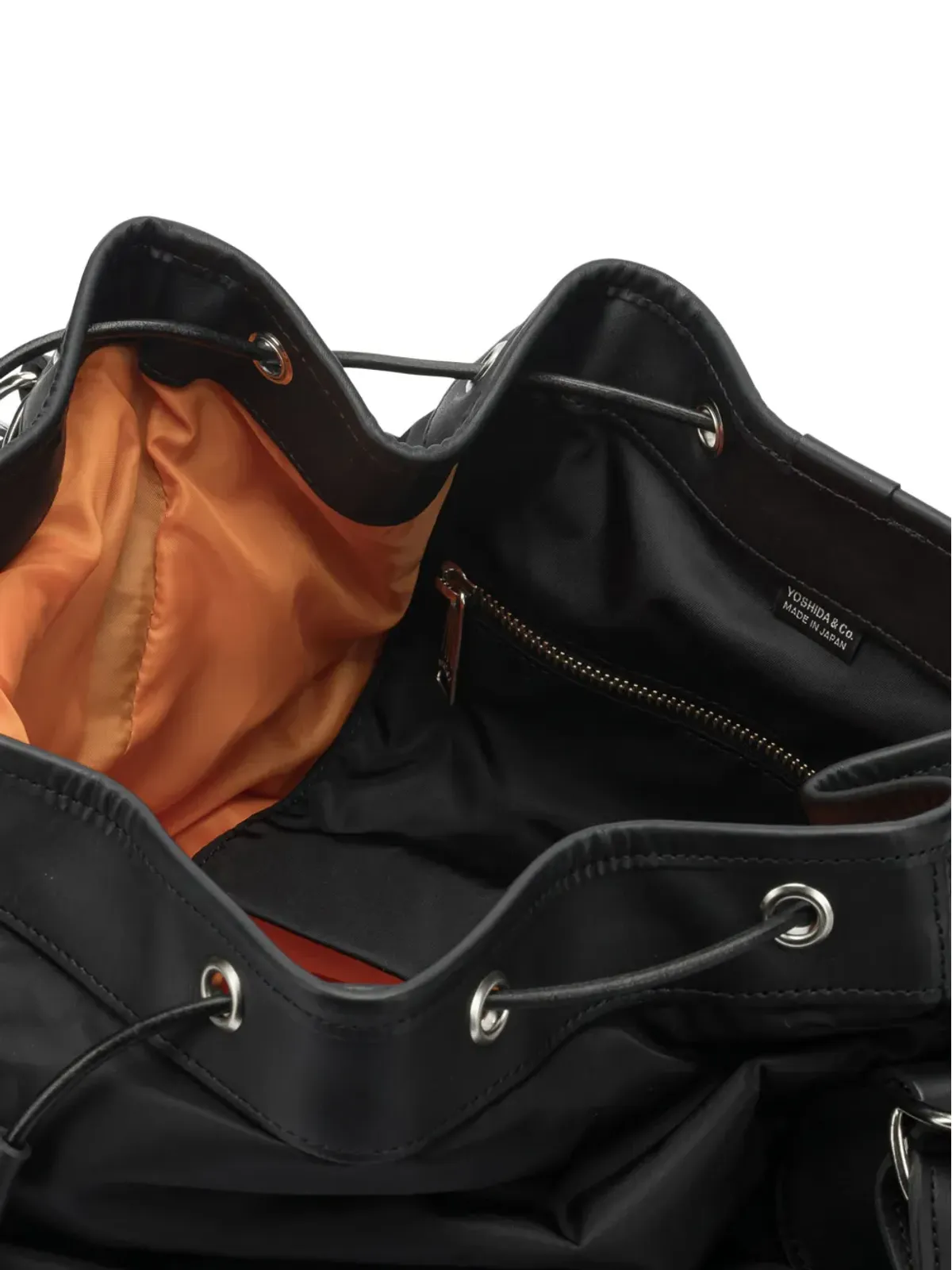 Porter-Yoshida & Co. ドローストリングレザーショルダーバッグ - 画像5