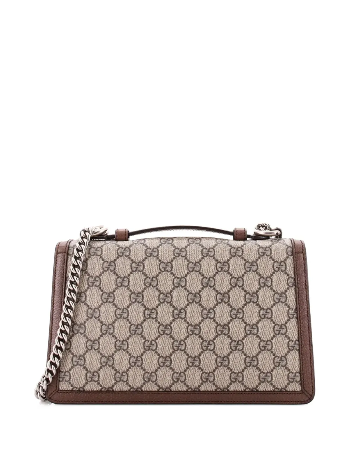 Gucci ビンテージ ディオニソス トップハンドル・チェーンバッグ GGコーテッドキャンバス ニュートラルカラー - 画像2