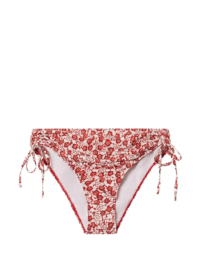 Isabel Marant ISABEL MARANT 花柄タイサイドパンティ - レッドの商品画像