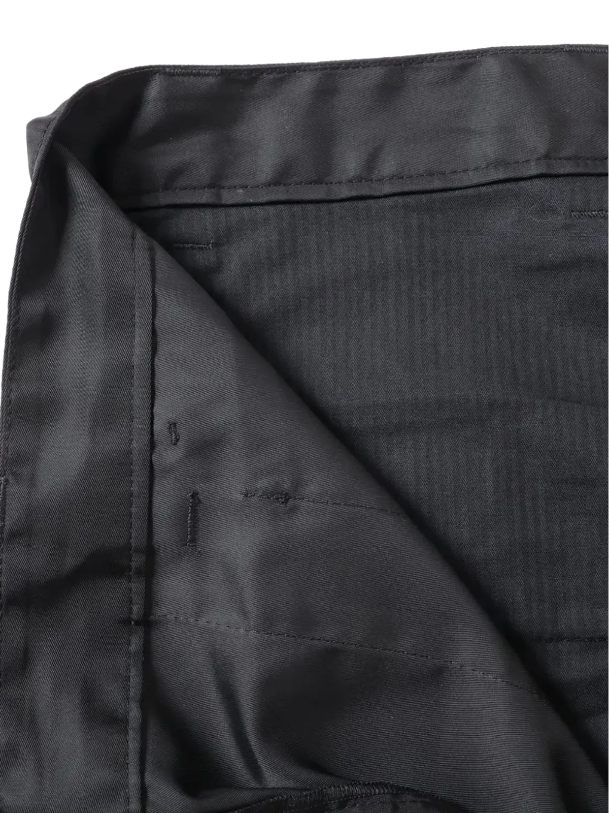 Prada Pre-Owned ロゴディテール トラウザーズ - 画像5