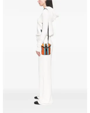 Prada Pre-Owned 2013-2023 キャンバス Canapa Baiadera クロスボディバッグ - オレンジ - サムネイル2