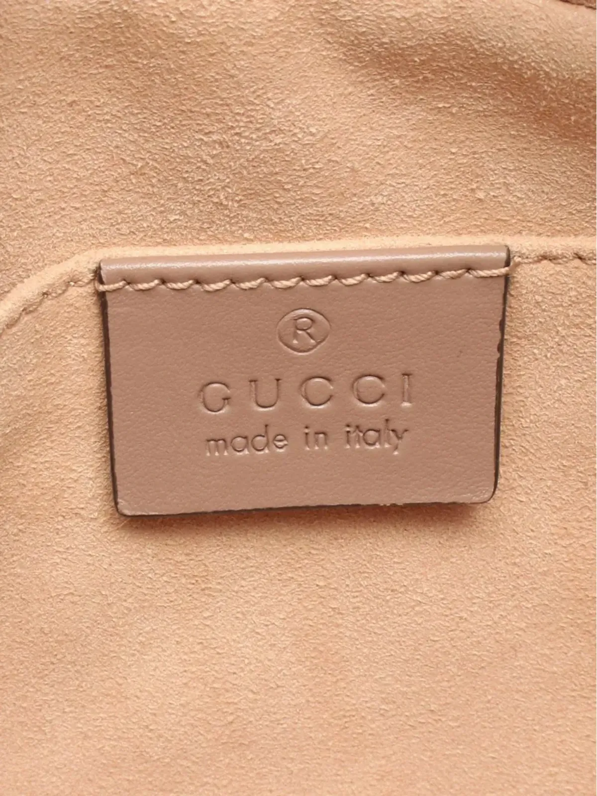 Gucci ビンテージ 2016-2025 ミニ GG Marmont マテレース レザー クロスボディバッグ - ピンク - 画像5