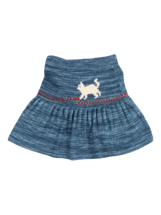 Misha & Puff Misha & Puff 子猫モチーフのニットスカートの商品画像