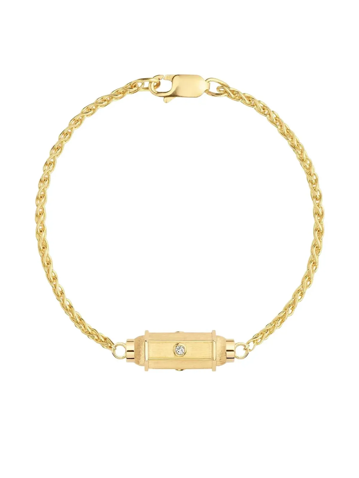 Marie Lichtenberg 18K イエローゴールド ダイヤモンド ミクロ ココ ブレスレット - 画像1