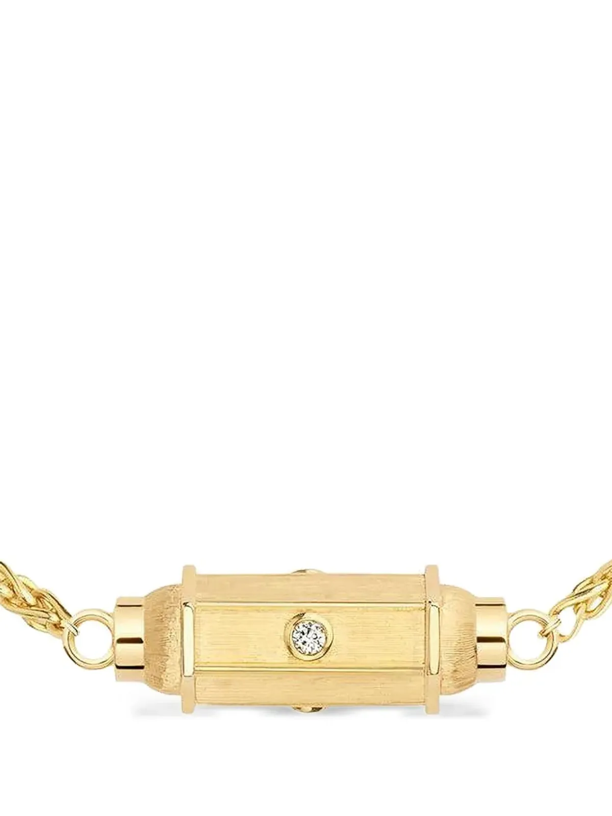 Marie Lichtenberg 18K イエローゴールド ダイヤモンド ミクロ ココ ブレスレット - 画像2