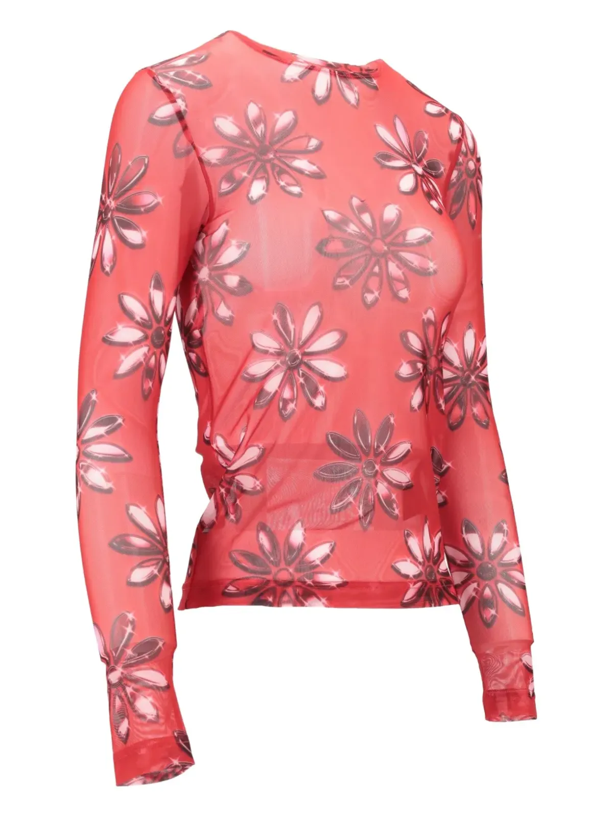 MERYLL ROGGE 花柄長袖Tシャツ - 画像3