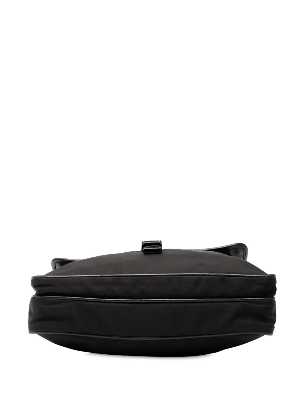 Prada ビンテージ 2013-2025 テスツォ ジップトップ クロスボディバッグ ブラック - 画像4
