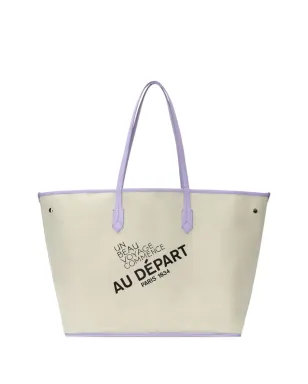 Au Départ No.47 リバーシブル トートバッグ - サムネイル1